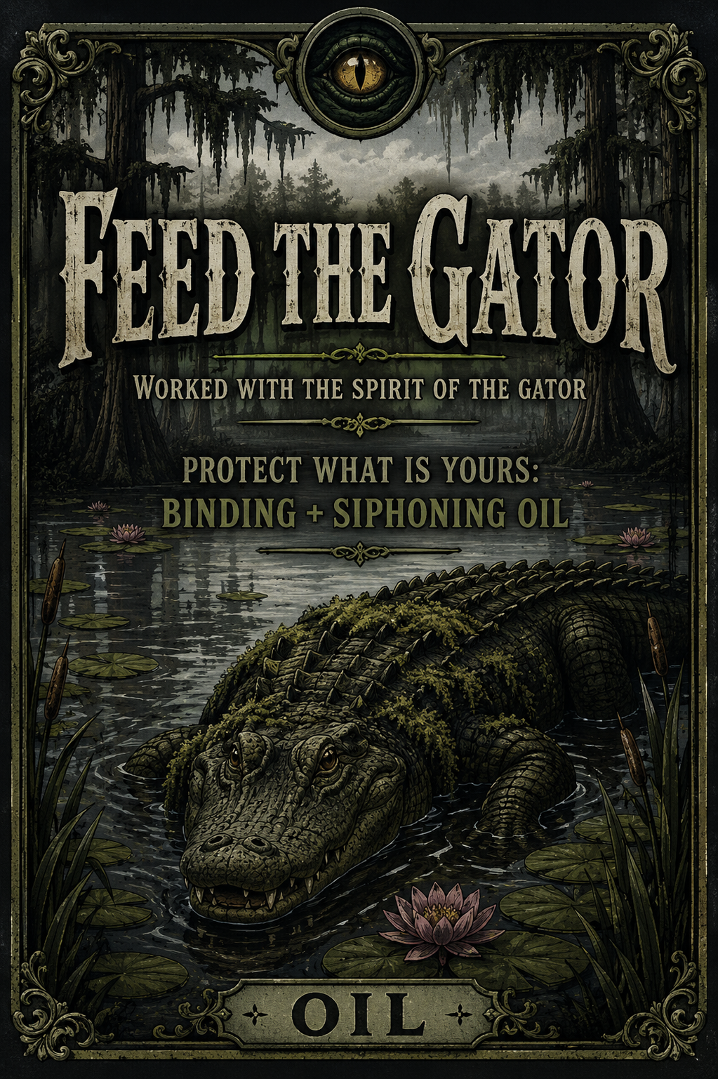 Feed the Gator Oil