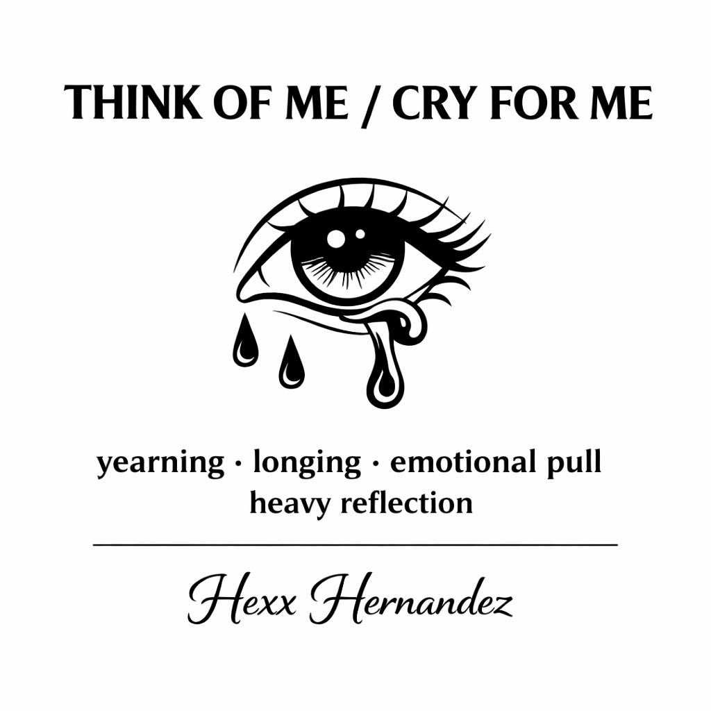 Think of me/Cry for me Ritual Kit